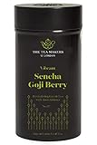 Sencha Grüntee, mit Goji Beeren und Granatapfel