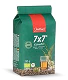 Jetzt NEU: Jentschura 7x7 KräuterTee 250 g in Bio-Qualität (2 x WurzelKraft fruchtig/würzig à 10 g gratis)