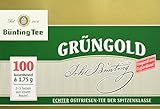Bünting Tee Grüngold Echter Ostfriesentee 100 x 1.75 g Beutel, 5er Pack (5 x 175 g)