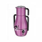 Korkmaz Demfora Elektrischer Teekocher 3,9 Liter Lila A337-03 Küche 2000 Watt 50 Teegläser Automatische Regelung - Korkmaz Demfora 3,9 lt. Elektrikli Semaver Mor - 2