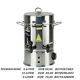 Teemaschine Samowar 3,5L +1L Teekanne Teeautomat Teekocher Teebereiter Tee - 2