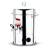 Teemaschine Samowar 6 Liter Teekanne Teeautomat Teebereiter Teespender Semaver Tee Cay Automat Kanne Kessel Spender …Teemaschine Samowar Elektrisch Teekanne Teeautomat Teespender Teekocher - 2