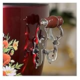 Elektrischer Samowar mit Teekanne Rot/Schwarz 3,2 Liter (rot) - 6