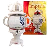 Samowar “Imperia” weiß 4 L,mit Teekanne,elektrisch / Самовар “Империя” электр - 2
