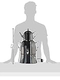 Samovar Teekocher Korkmaz Nosta MEGA A334 Silber Inox/Chrom Semaver Türkisch Tea Cooker - 5