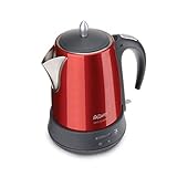 Moderner Elektirscher Teekocher Arzum Teemaschine Teebereiter Wasserkocher Rot, Farbe:Rot - 4