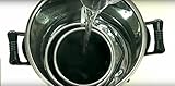 IMZA Wasserkocher Teebereiter Teemaschine (16 Liter, ca. 160 Gläser, geeignet für gewerbliche Verwendung) / 1700 Watt/ aus rostfreiem Cr-Ni-Edelstahl/ inkl. Sieb/ Maße: 52x35x36 cm - 6